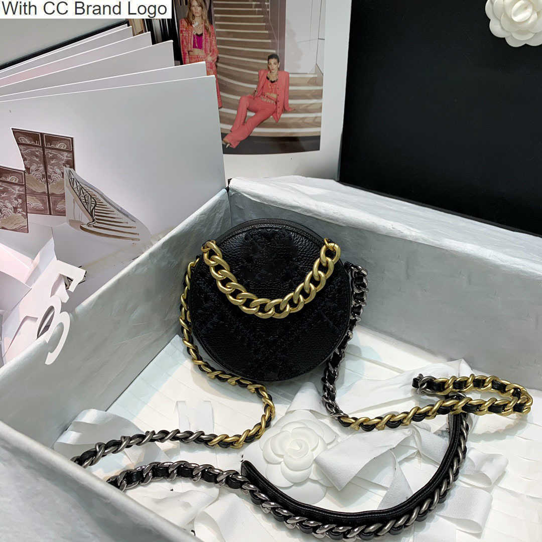 

CC Cross Body Channel Autumn/Winter Collection Shoulder Bag Shopping Bags Black PU Trim Totebag Chain Purses Handbags for Women