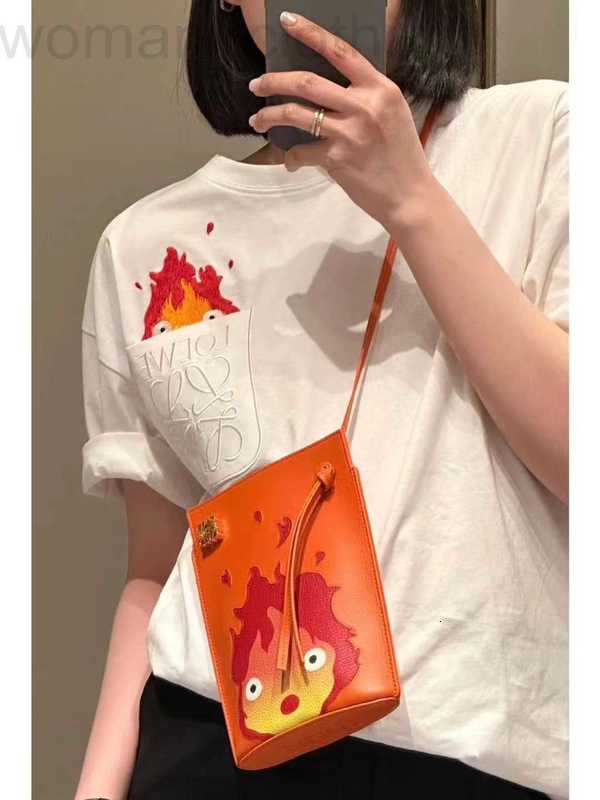 

Women' T-Shirt Designer 2023 new Mobile Castle co-branded short-sleeved t-shirt lovers simple and versatile top summer loose S3IO, White