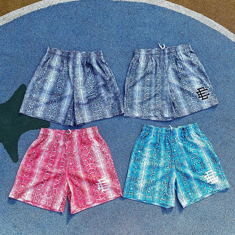 

2023 Men's Shorts New Eric Emanuel EE Basic Short YORK CITY SKYLINE Casual Fitness Sports Pants Summer Workout Breathab news EE shorts, 15