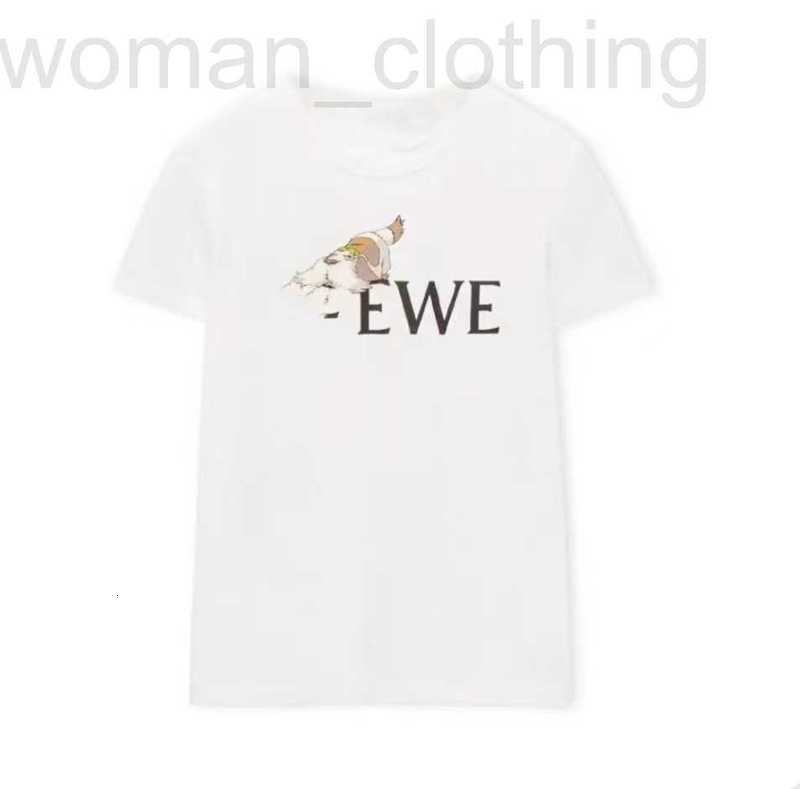 

Women' T-Shirt Designer Chaopai 2023 new Mobile Castle co-branded short-sleeved T-shirt cartoon cute top female hair I4T7, White