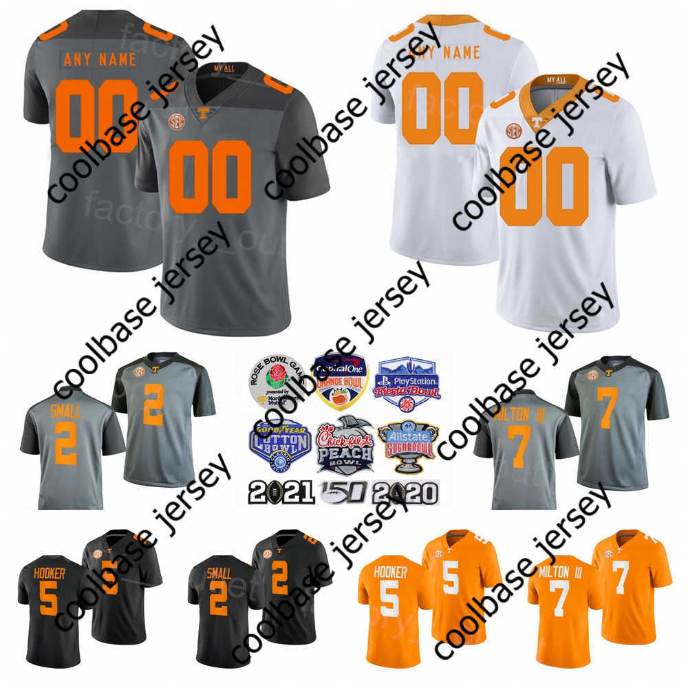 

NCAA Tennessee Volunteers Football College 2 Jabari Small Jersey University 23 Jaylen Wright 1 Velus Jones Jr 5 Hendon Hooker 7 Joe Milton, White