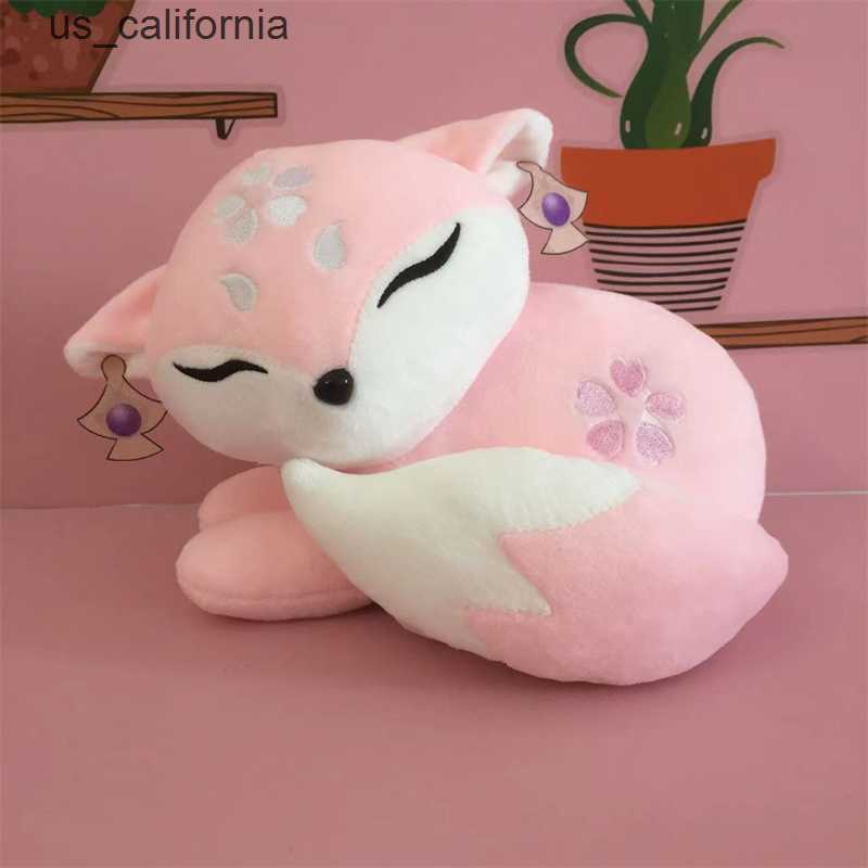 

Stuffed Plush Animals Anime Genshin Impact Yae Miko Pink Fox Cosplay Plush Doll Toy 20cm Game Animal Cute Soft Stuffed Pillow Gift W0224, White