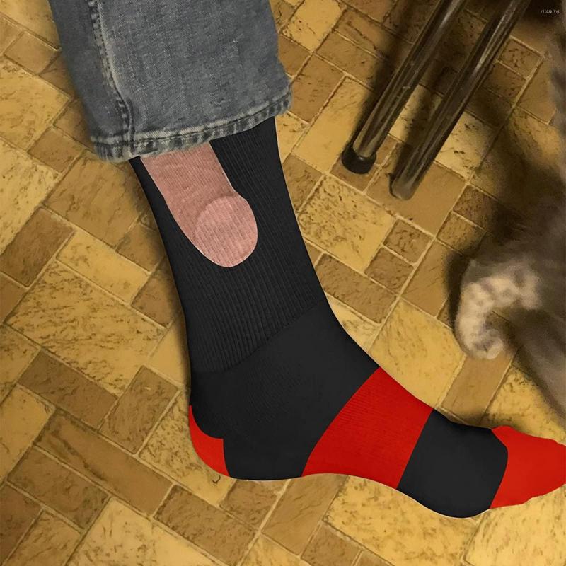 

Sports Socks 1 Pair Fashion Fun Pattern Casual Bag Cotton Novelty Show Off Adults Funny Calcetines Hombre
