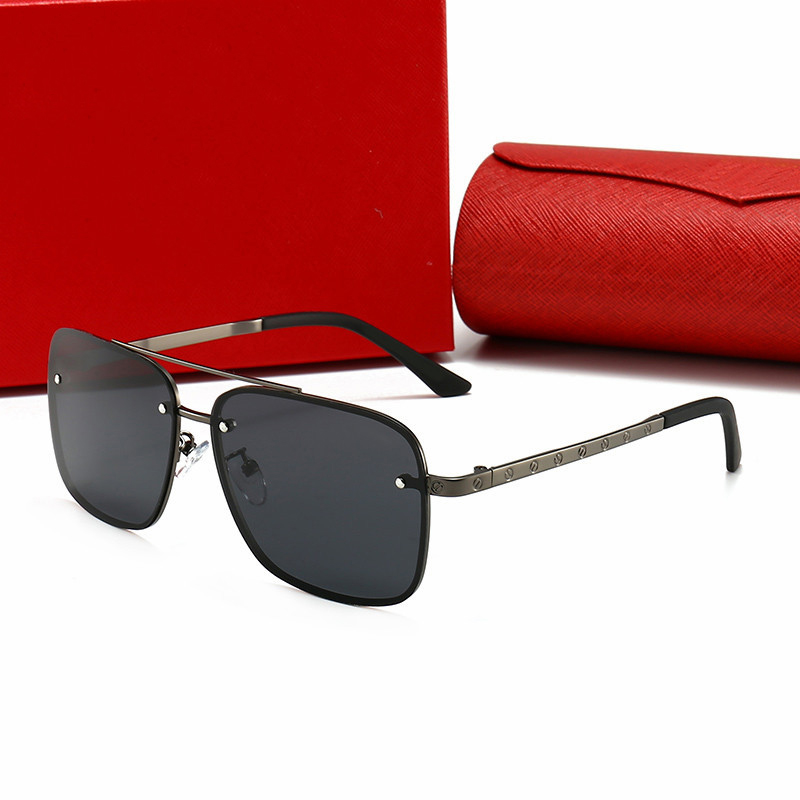 Carter Brand Designer Round Sunglasses Men Retro Shades Male Sun Glasses Mirror Clear Vintage Fashion Driving Oculos De Sol 806645-image-844409815