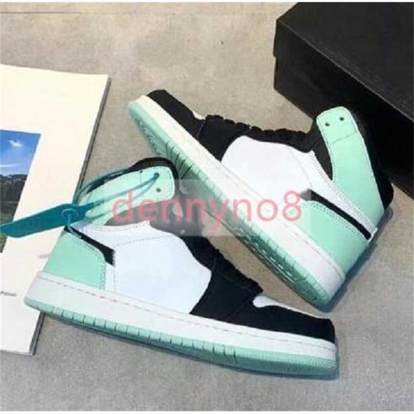 

Fashion Mens Skateboard Casual Shoes High Top Leather Outdoor Shoe For Men Women 1s Sneakers Size 36-44 03, Pink