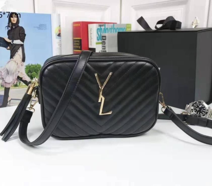 

Top Quality Famous brand women designer Shoulder bag leather chain Cross body Pure color womens handbag crossbody bag purse 001, Red