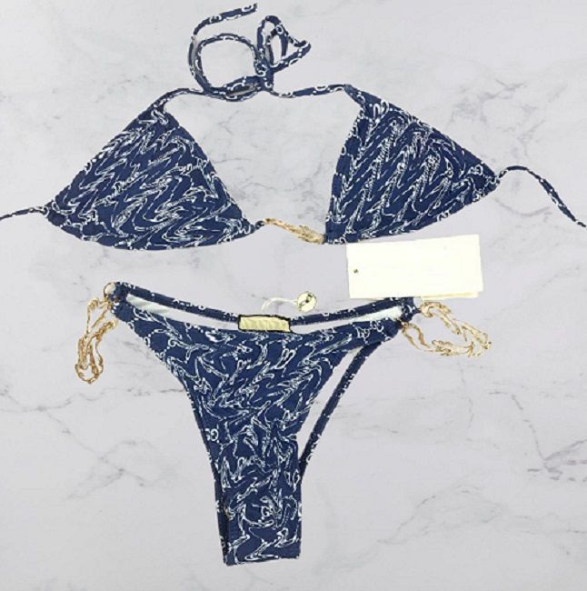 polyester designer bikinis sexy maillot de bain designer de luxe bikinis sous-vêtements sexy sexe ensemble soluble dans l'eau fleur de rosée sous