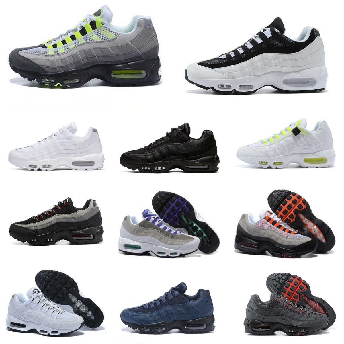 

2023 Top Quality Mens Running Shoes 95 Yin Yang Laser Fuchsia Red Greedy 3.0 OG Airs Solar Triple Black White Worldwide Seahawks Particle Grey Neon Sports Sneakers S17, Please contact us