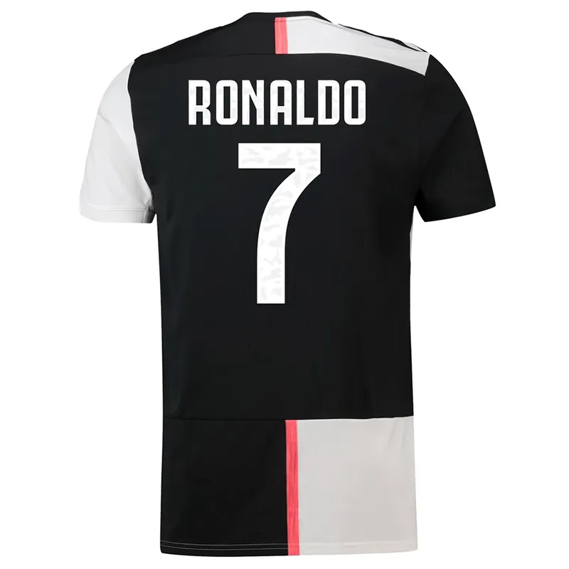 

Juve 19/20 Ronaldo Chiellini Dybala Soccer Jerseys Football Shirt, 19-20 home