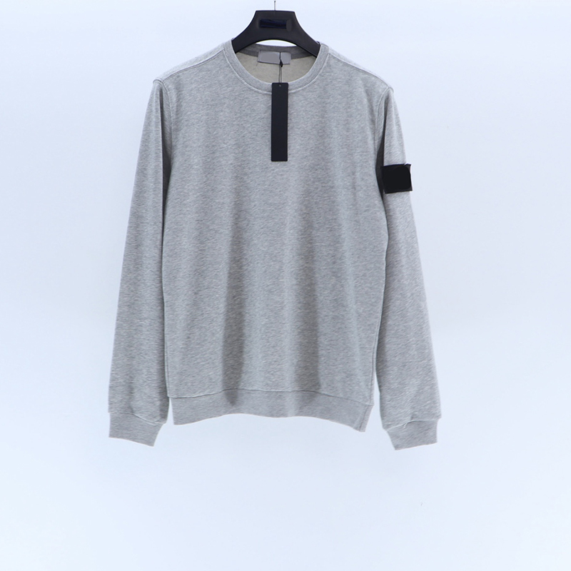 

st0ne Men's Hoodies & Sweatshirts embroidered Brand men's topstoney hoodies armband basic classic crewneck quality cotton hoodie