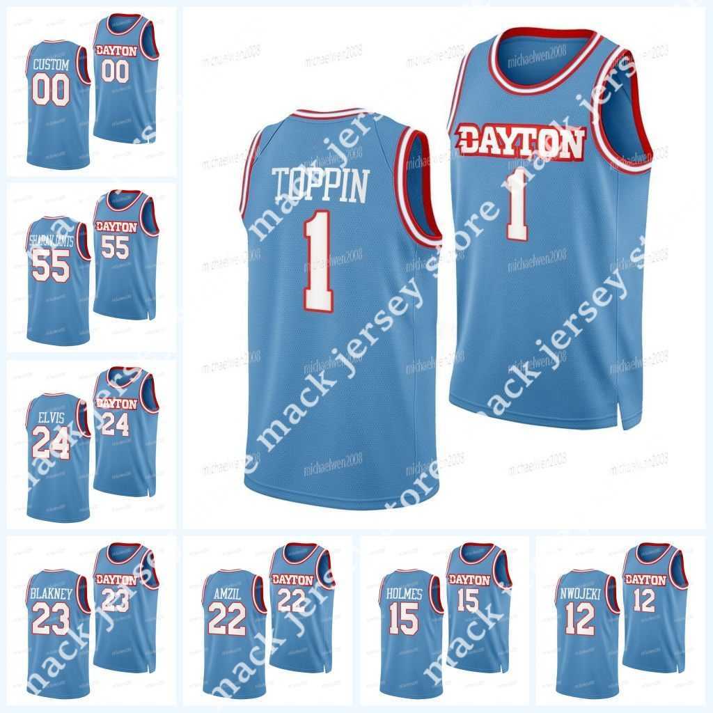 

Custom NCAA 2022-23 College Basketball Jersey Dayton Flyers Mustapha Amzil Obi Toppin Toumani Camara Zimi Nwojeki DaRon Holmes Mustapha, 2 toumani camara