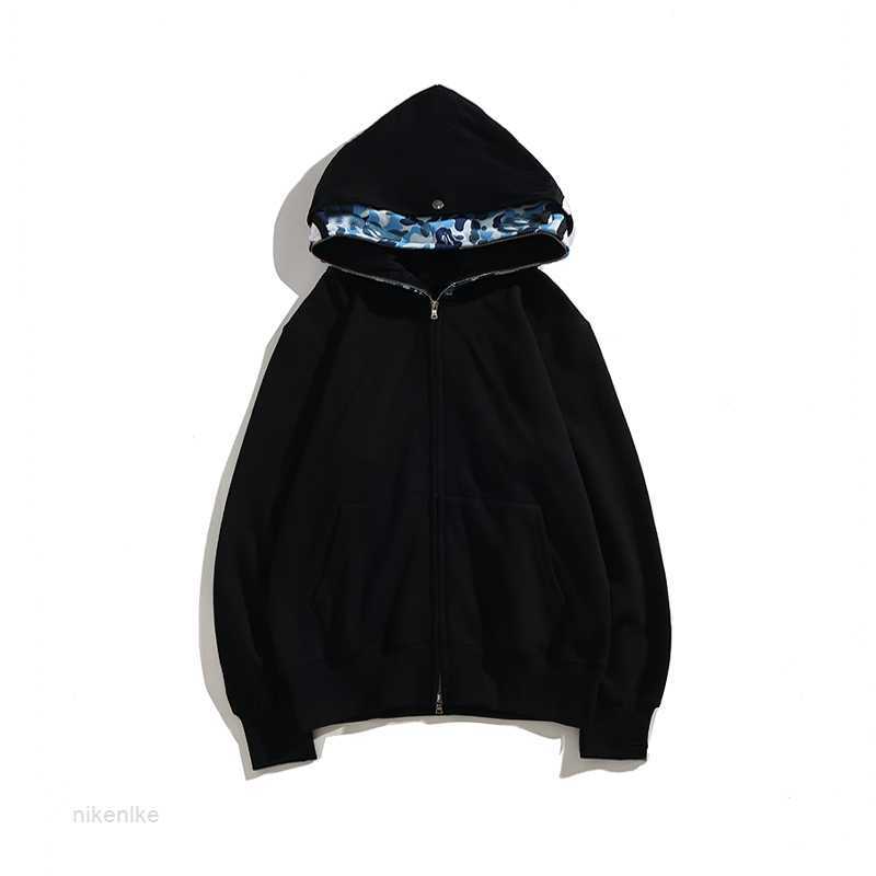 

Shark Full Zip Tiger Mens Hoodies Jacket Top Crafted Designer Men Women Color Grid Harajuku Stylist Sweatshirt Fashion Luminous Co-branding Camouflage Hoodys ONWQ, No.1