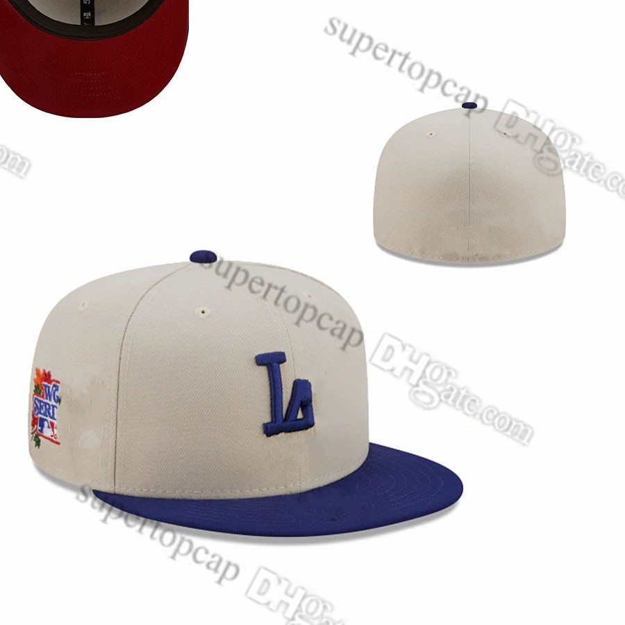 

2023 Men's Baseball Full Closed Caps Summer Royal Blue Letter Bone Men Women Black Color All 32 Teams Casual Sport Flat Fitted hats " Series" " Love Hustle Flowers F24-038