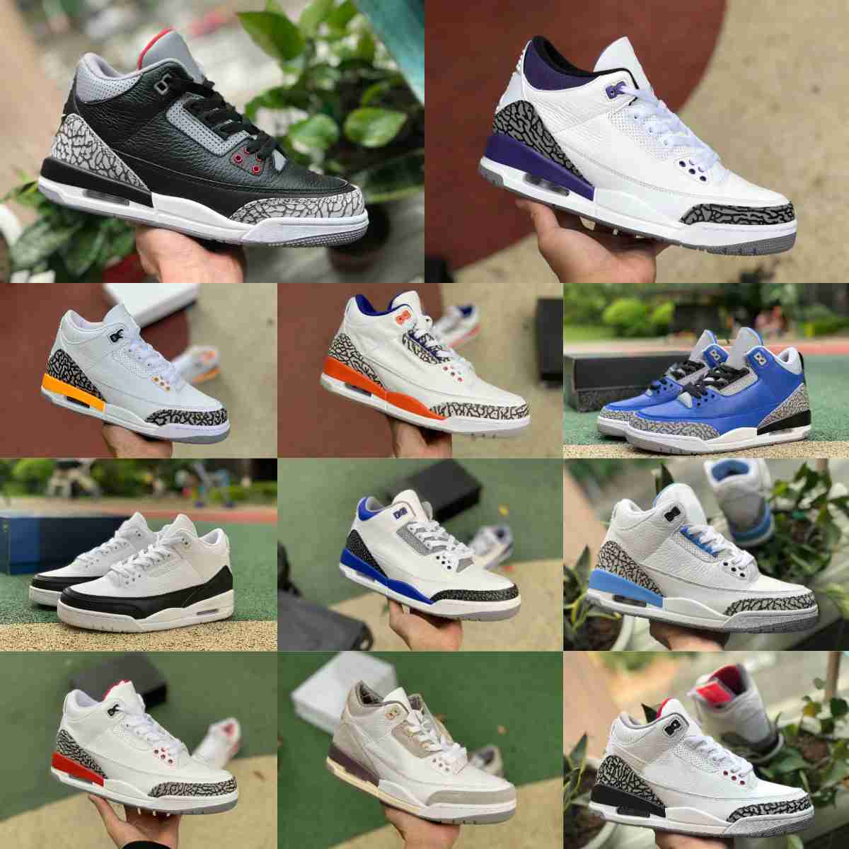 

Jumpman Racer Blue 3 3S Basketball Shoes Mens Laser Orange Varsity Royal Fire Red Free Throw Line Pure White Black Cement Fragment A Ma Maniere UNC Trainer Sneakers S8, Please contact us