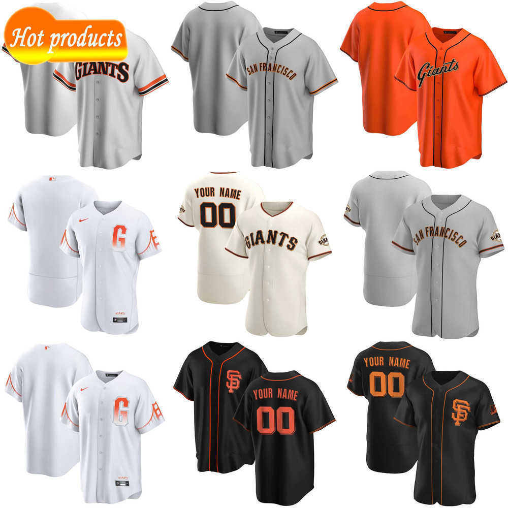 

Custom Jersey San Francisco''Giants''Mens women Youth 45 Caleb Baragar 21 Joey Bart 62 Logan Webb 57 Alex Wood Baseball Jerseys, Color
