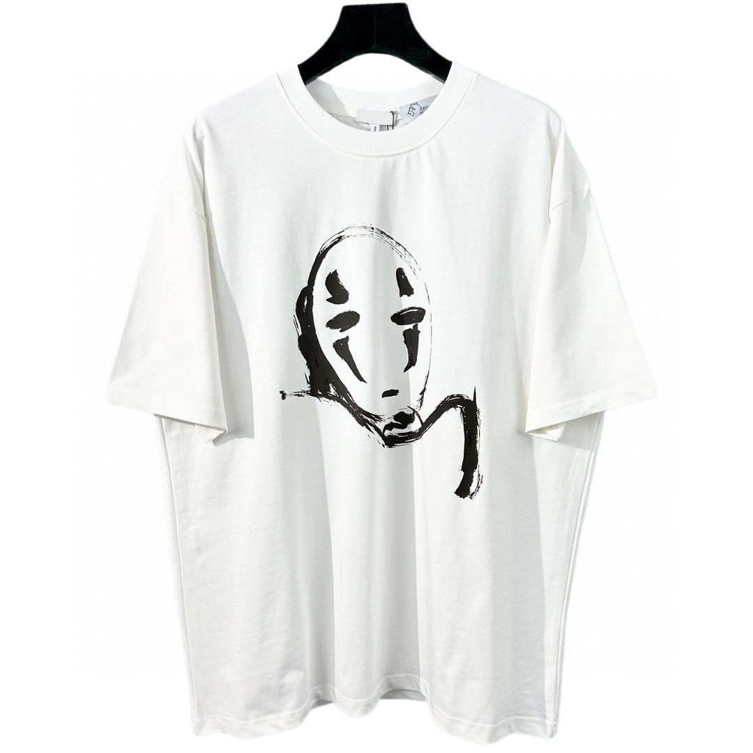 

Men's Plus Tees & Polos Round T-shirt plus size neck embroidered and printed polar style summer wear with street pure cotton dn2f