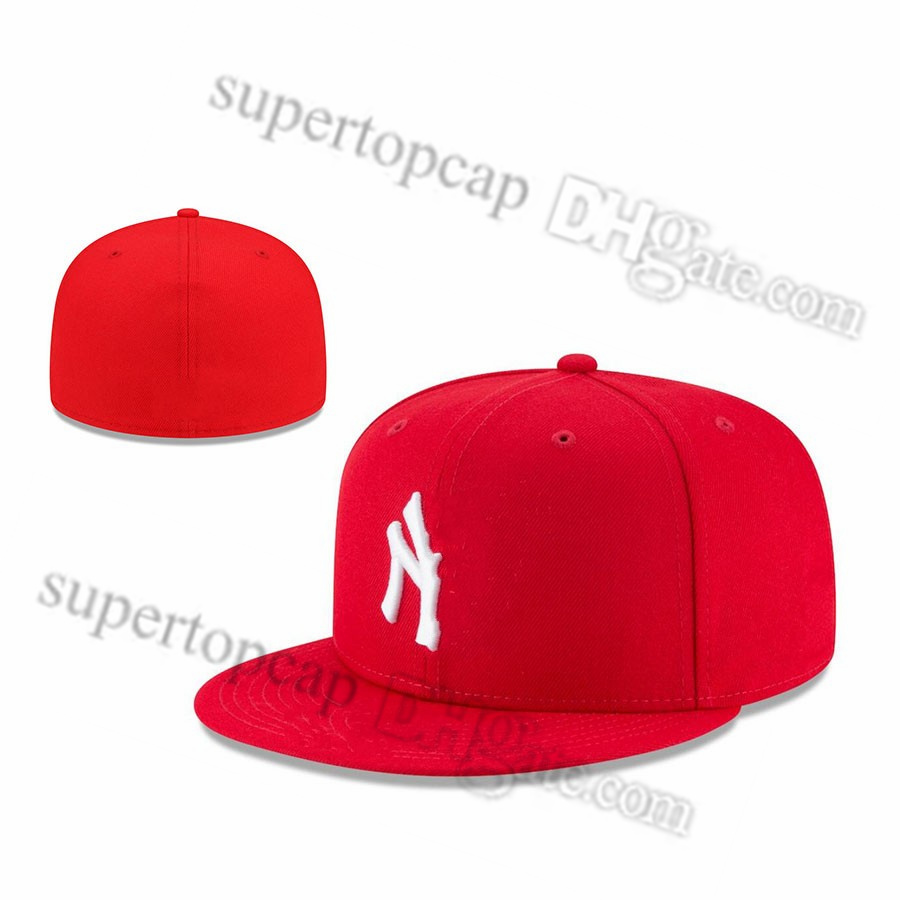 

2023 Men's Baseball Full Closed Caps Summer Navy Blue Letter Bone Men Women Black Color All 32 Teams Casual Sport Flat Fitted hats " A's " "new york Mix Colors F24-011, 01