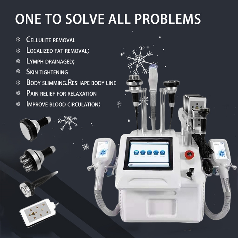 RF Equipment 3 IN 1 fat Remove cryoskin ems RF slimming machine cool body shaping Beauty Equipment-image-844282632
