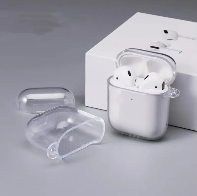 

For Airpods pro 2 air pods 3 Earphones airpod Bluetooth Headphone Accessories Solid Silicone Cute Protective Cover Apple Wireless Charging Box Shockproof Case, White