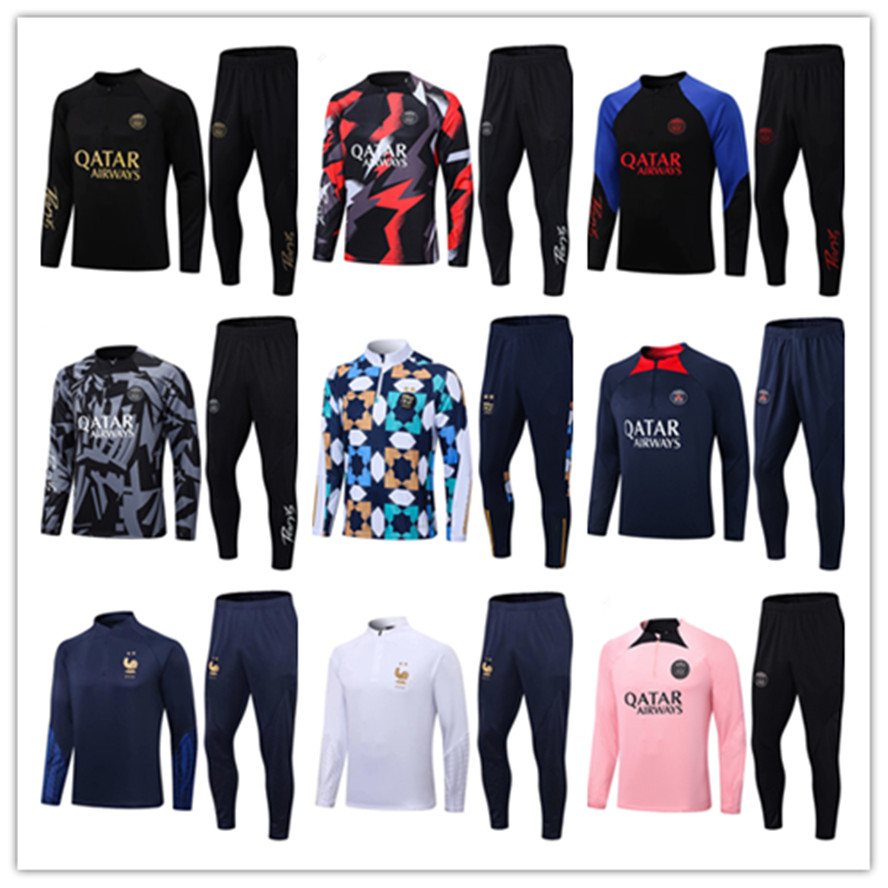 

22 23 Algeria Algerie mens kids football tracksuits training suit jacket kit 2022 2023 psgS men soccer tracksuit jogging jersey survetement foot chandal futbol