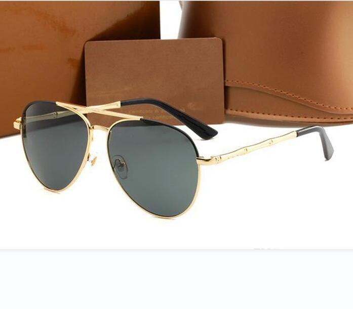 

Designer Sunglasses Brand Eyeglasses Outdoor Shades Bamboo Shape PC Frame Classic Lady luxury Sunglasses for Women with Box