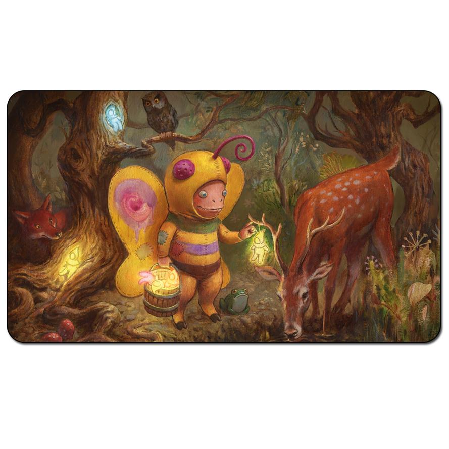 

TCG Playmat Magic Board Game Playmat GLIMMER BAIRN MODERN HORIZONS 2 60 35cm size Table Mat285F