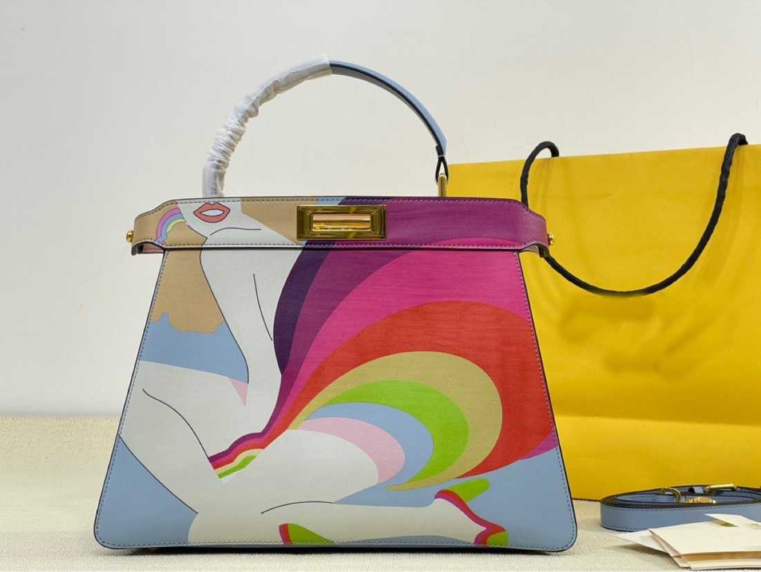 

Brand Shoulder Bags for 2023 Women's Cowhide Girl Color Handheld Crossbody Bag New Quality Handbags Purses Female, Color illustration