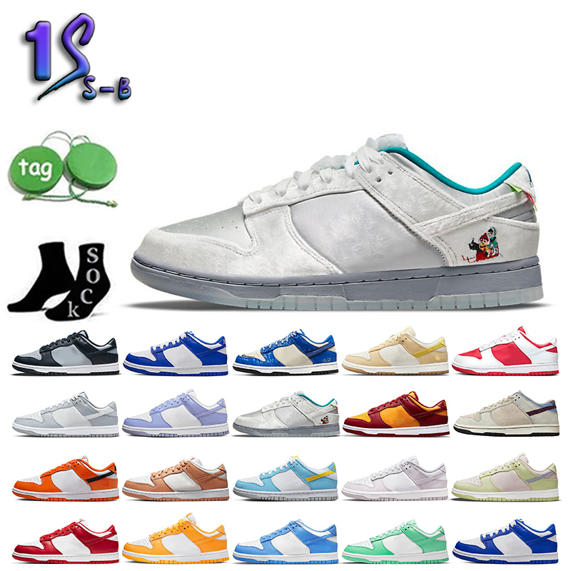 

Dunks SB US 13 Running Shoes for men women Low Top Leather Platform Sneakers Black Archeo Pink Grey UNC Coast Summit White Chunky Parra, 19