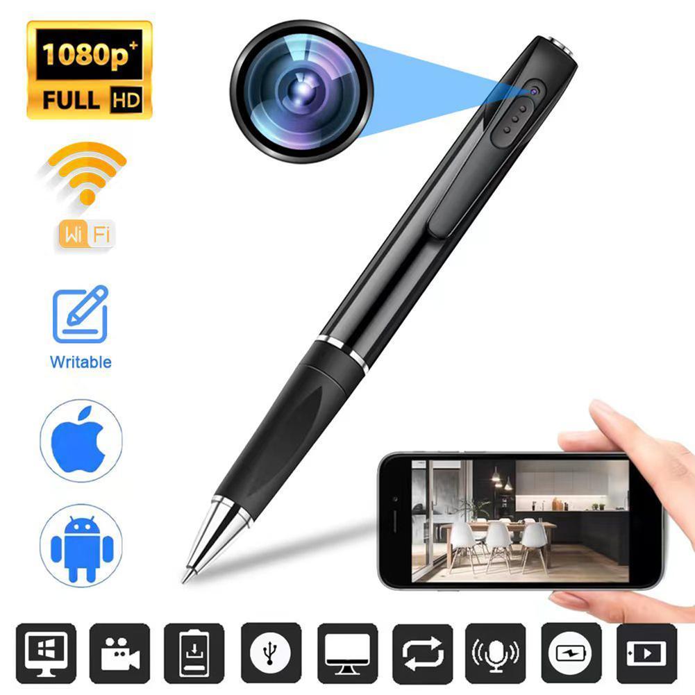 

Camcorders 720P Wifi Mini Pen Camera Micro Cams Voice Recorder Multifunctional Home Security Surveillance Body Camcorder 230225, Black