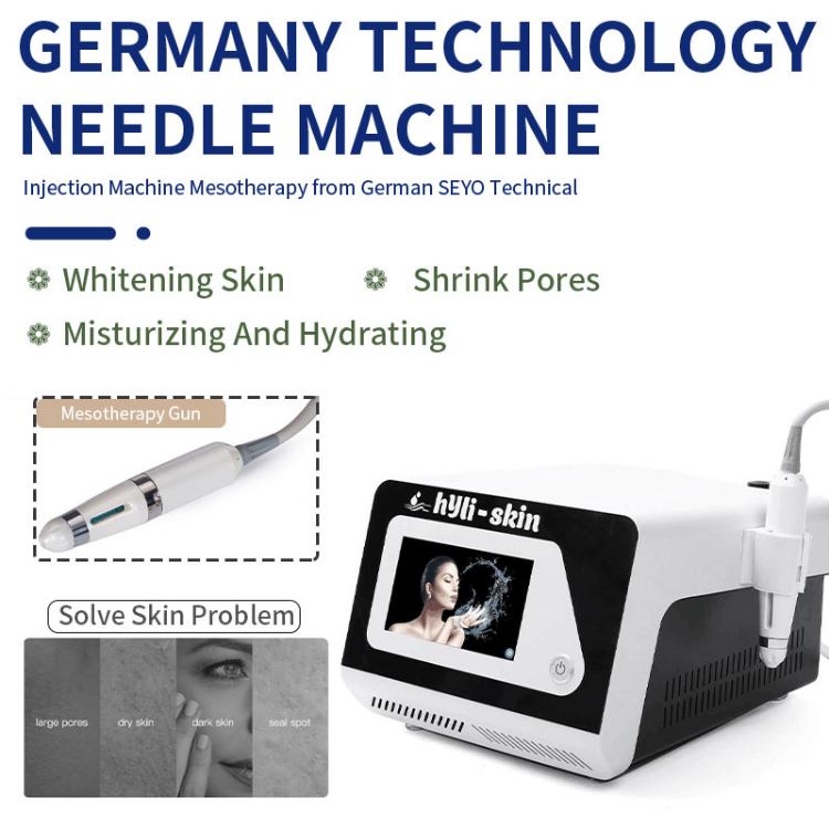 No-Needle Mesotherapy Device Infini Gold Rf Fractional Microneedle Thermagic Micro Needle Machine For Wrinkle Removal Acna Treatment