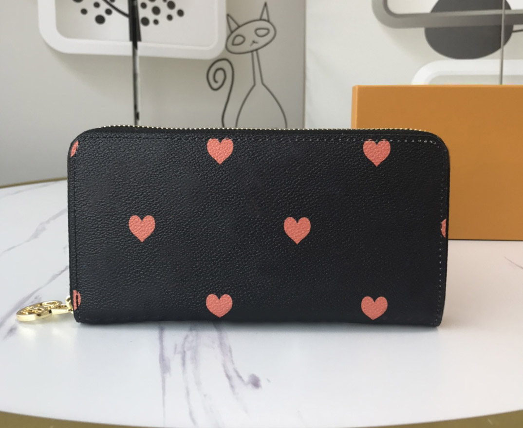 

Fashion designer wallets luxury multicolor purse mens womens clutch bags Highs quality embossed monograms coin purses zipper card holder original box dust bag, 80323#monogrames