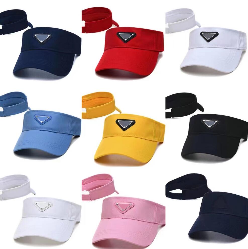 

Women's Visor Women Summer Casual Sport Empty Top Cap Fashion Paris Designer Outdoor sandbeach sun hat Couples Golf Tennis Hats Ball, 01