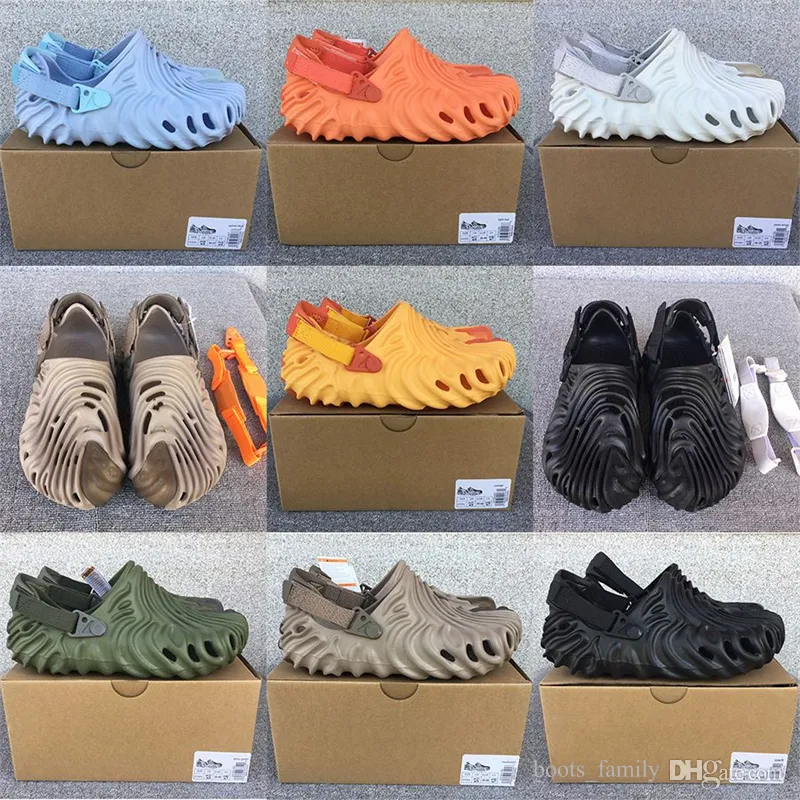 

salehe Bembury pollex clog sandals buckle designer sandals men women slides slipper slip-on beach Stratus Cucumber Spackle, K034