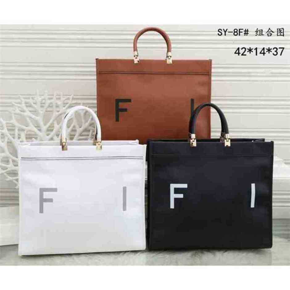 

Women's high-end handbag versatile large capacity Tote Handbag OneHigh, White5