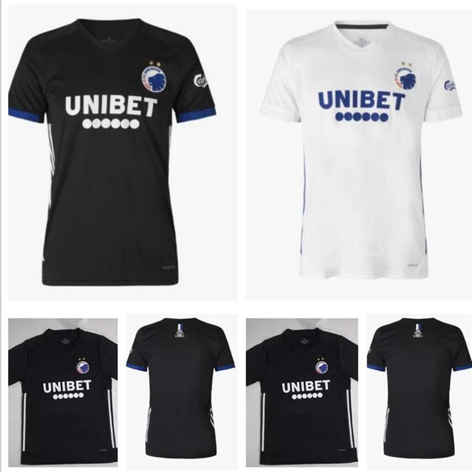 

21 22 Copenhagen soccer jerseys 2021 Home White Away Black WIND SINGH STAGE LERAGER Maillots De Foot Shirt KHOCHOLAVA WILCZEK ZECA248z