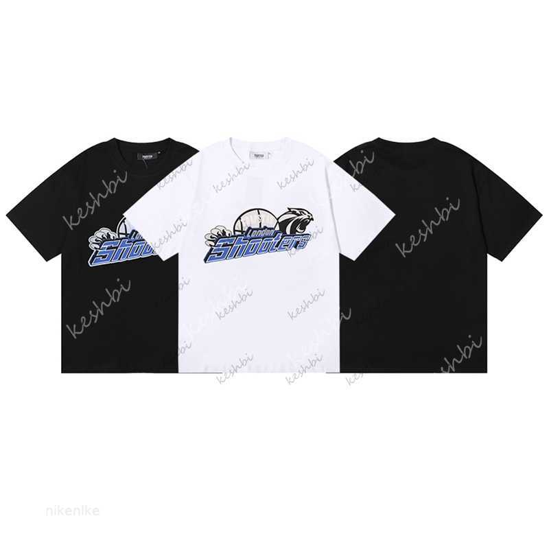 

2023 Mens Trapstar T-shirts Designers Short Sleeve Men Women Hip Hop Streetwear T-shirt White Tshirt