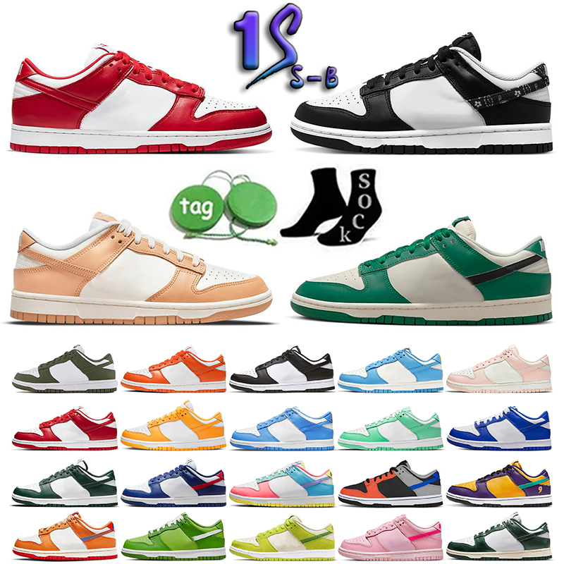 

2023 Low Running shoes for men women Black White Panda Photon Dust Kentucky University Red green Brazil Chicago womens trainers outdoor sports sneakers 36-48, 34