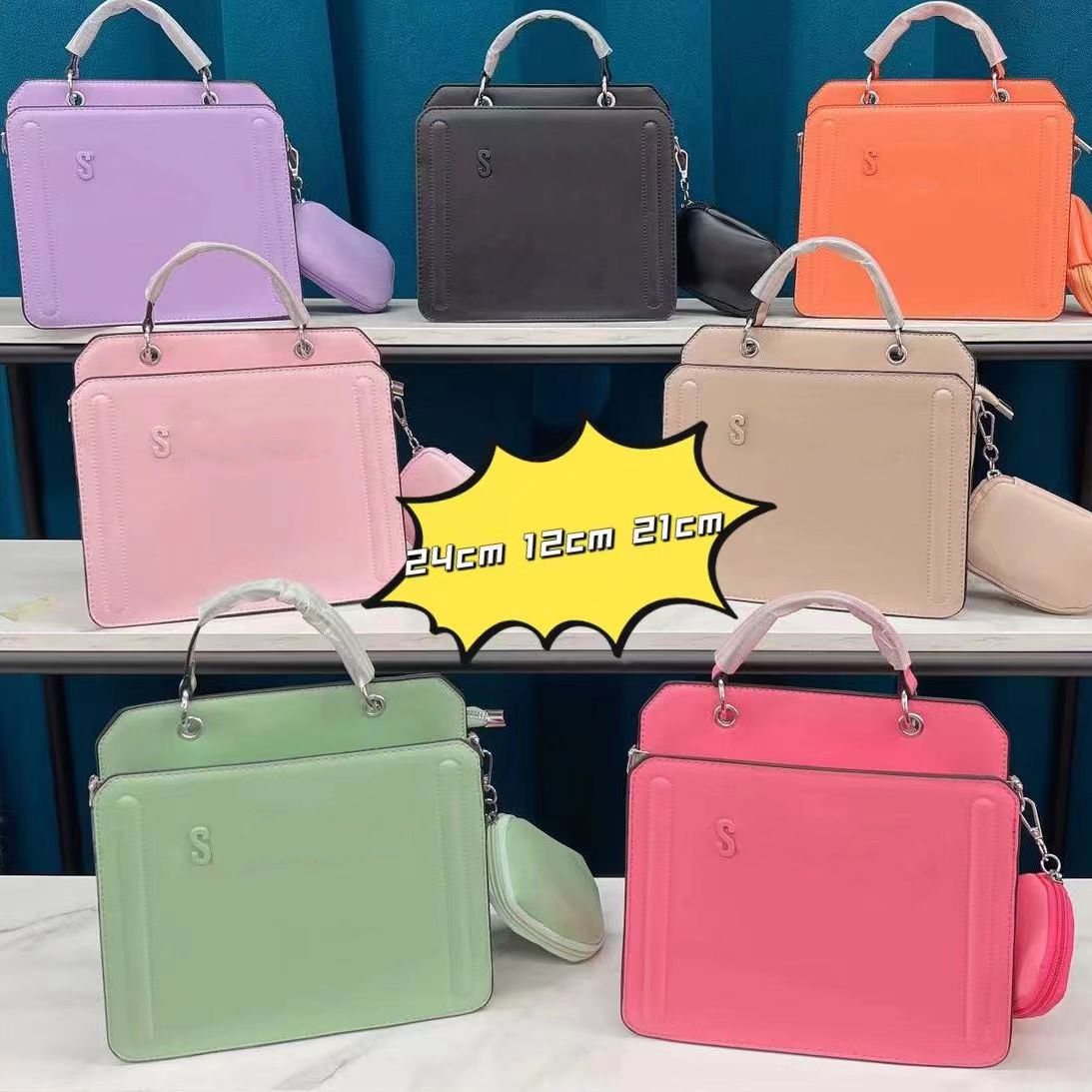 Designer Womens The Totes Bags Famous Practical Shoulder Handbag Inclined shoulder bag Women Great Coin Purse Crossbody Casual Square Canvas Leisure