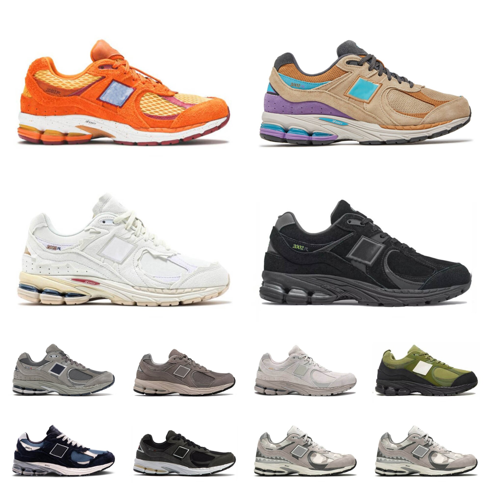 

2002R B2002R Athletic Mens Women Luxury Casual ShOes Triple S Black White Protection Pack Pink Rain Cloud Phantom Sea Salt Sail Designer Bowling OG Sneakers