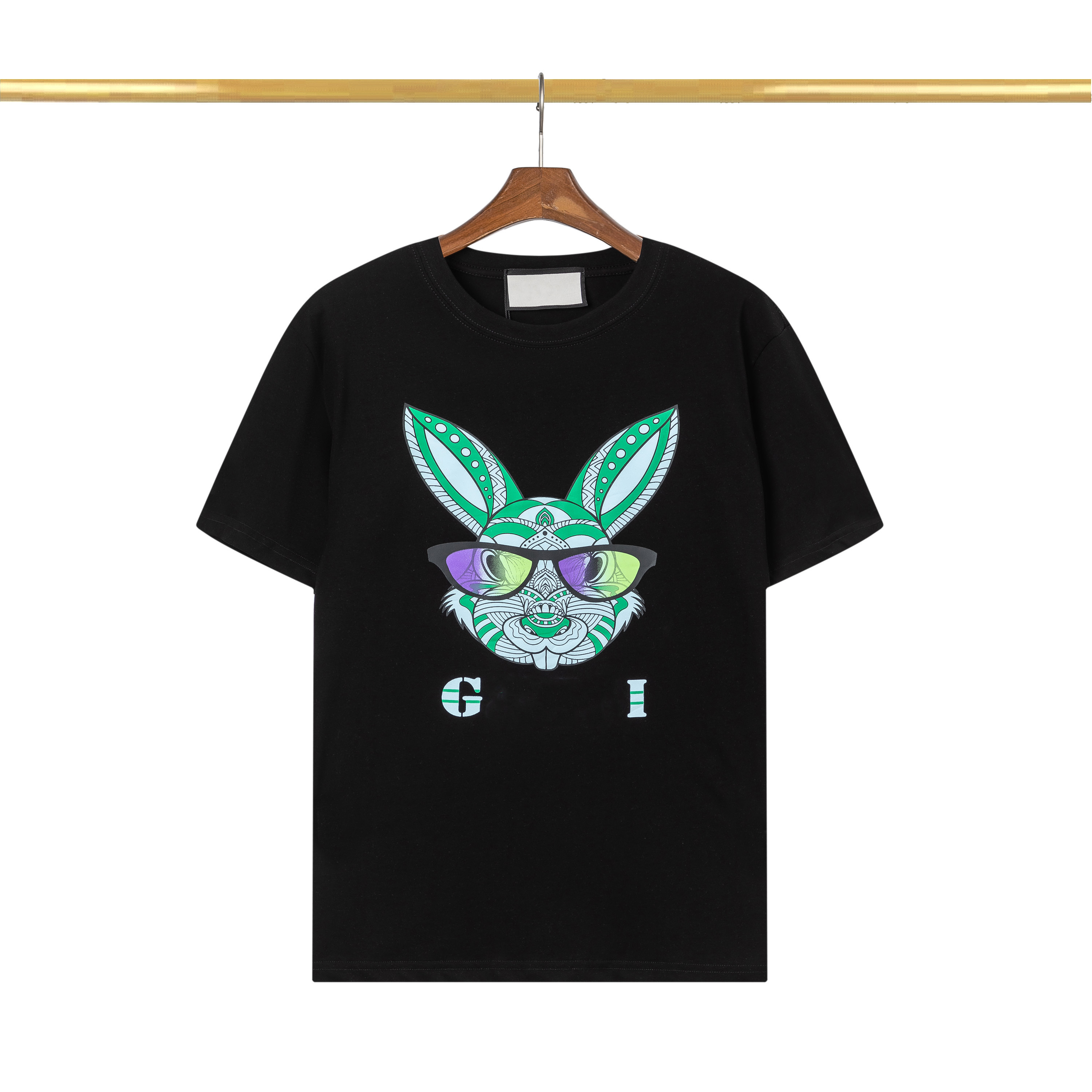 

Men's t-shirt and women's high-end brand Men's T-Shirts short sleep summer outdoor fashion casual t-shirt printed with pure cotton letters. Size M, Supplementary freight