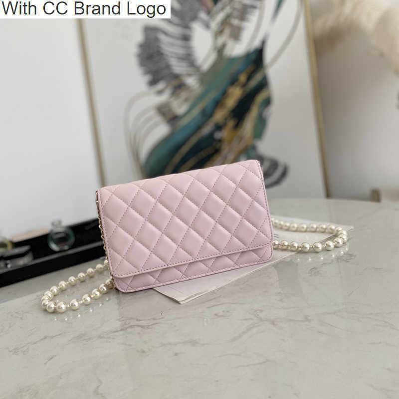 

CC Cross Body Original Quality Lambskin Wallet On Chain Bag Luxury designer Cross Body Bags Women Coin Purse With Box C155