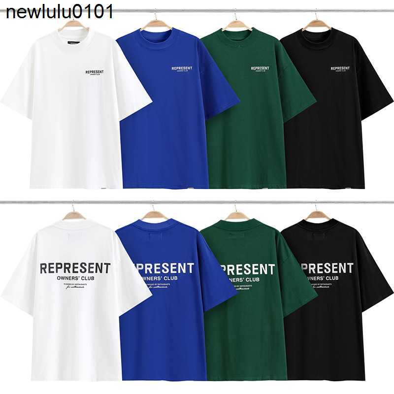 

designer Men street represent new wash basic small letter slogan short sleeve ins trendy men' and women' loose T shirt wonmen, White
