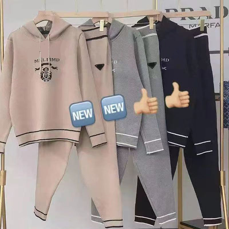 

23ss tracksuit Designer Women Two piece sets Dress PR2A11 Suit skirt womens fashion tracksuit long jacket
