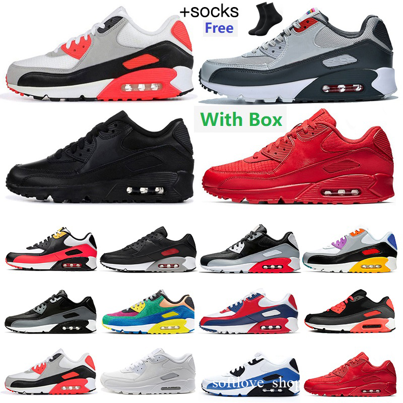 

2021 Men Sneakers Classic Running Shoes For Women Sports Trainer Mesh Leather Designer Cushion Surface Breathable 36-46, Color 11