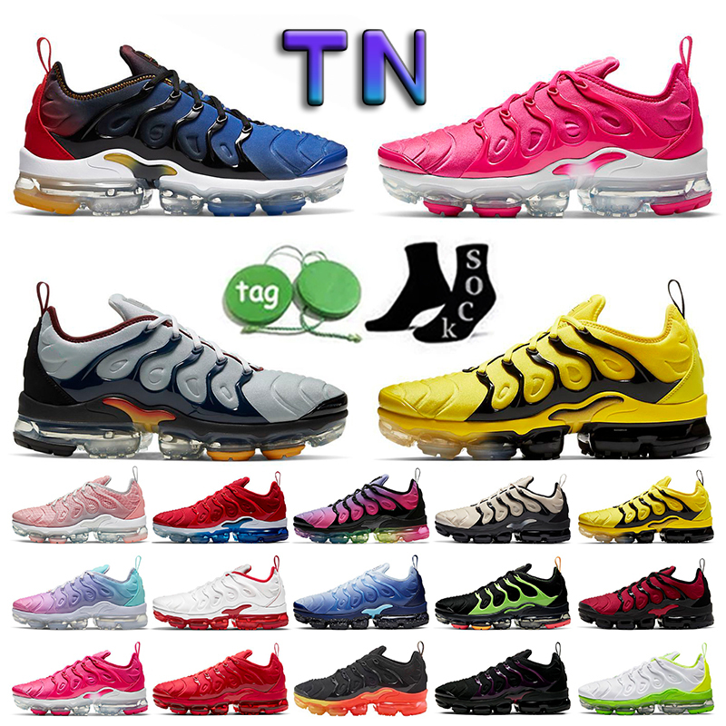 

2022 Tn Plus Running ShOes Mens Airs Cushion Vapores Tns Requin Triple Trainer Black Red Blue Royal Volt Griffey Lemon Lime Psychic Pink Chaussures Designer Sneakers, 33