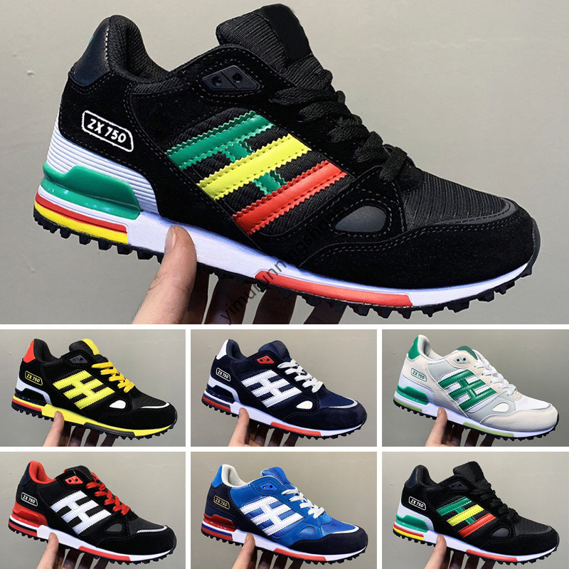

Sports Sneakers Women Shoes Breathable Trainers Dark Blue Black Red Green Athletic Editex Zx750 Zx 750 Mens Casual Des Chaussures Y6, Color 2