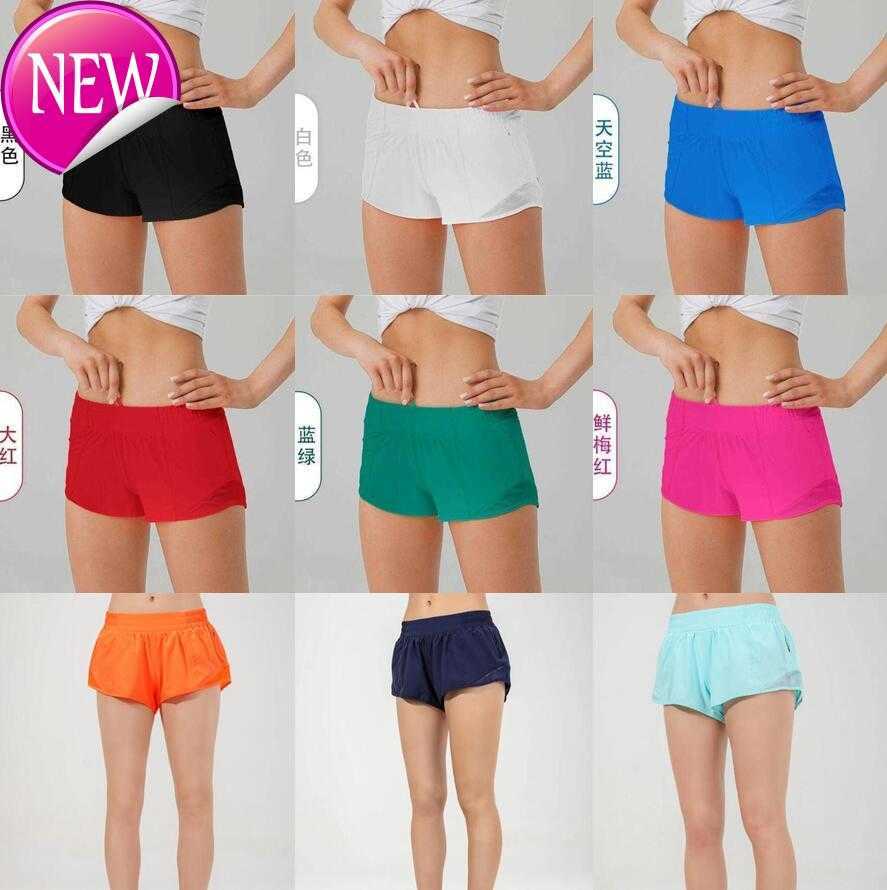 

women Summer Yoga Hotty Hot Shorts Breathable Quick Drying Sports Underwear Women's Pocket Running Fitness Pants Princess Sportswear Gym62, Black