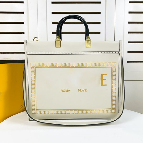 

Sunshine Handbag Tote Bags Women Crossbody Bag Genuine Leather Hawksbill Handle Removable Shoulder Strap Fashion Letters Large Capacity Pock