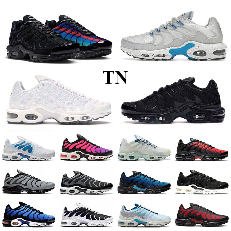 

Tn Plus Running Shoes For Mens Tns Terrascape Unity Hyper Blue Triple White Black Reflective Bred Men Women Desinger Sneakers Trainers Size 36-46, 40-46 reflective bred