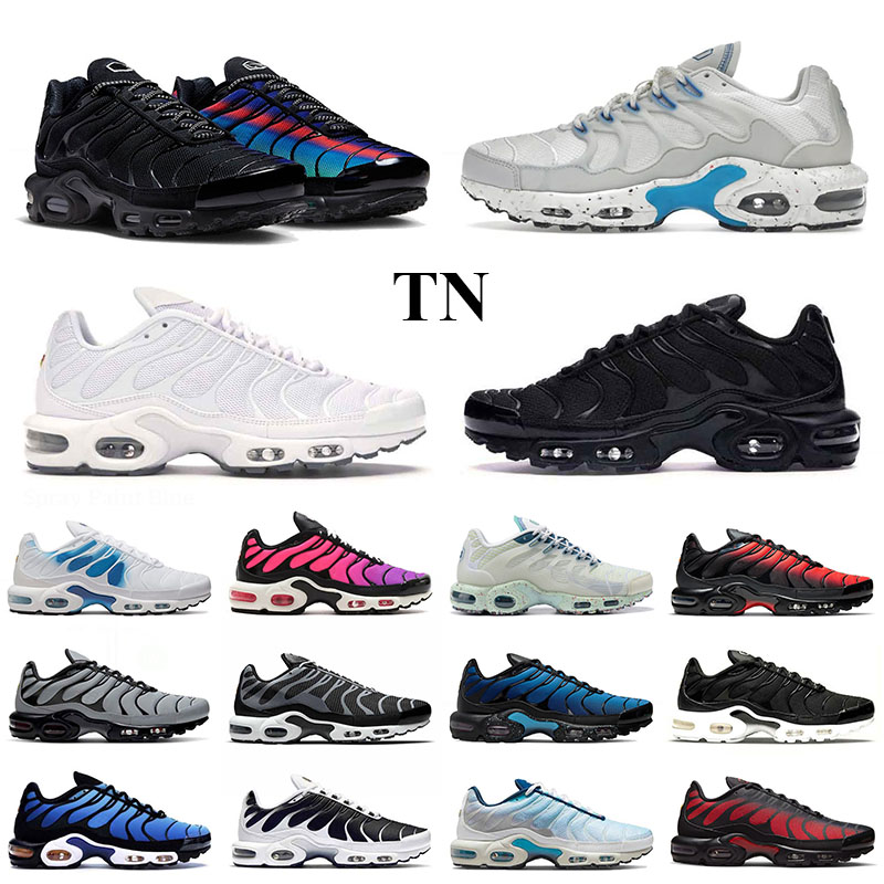 

Tn Plus Running Shoes For Mens Tns Terrascape Unity Hyper Blue Triple White Black Reflective Bred Men Women Desinger Sneakers Trainers Size, 40-46 psychic blue